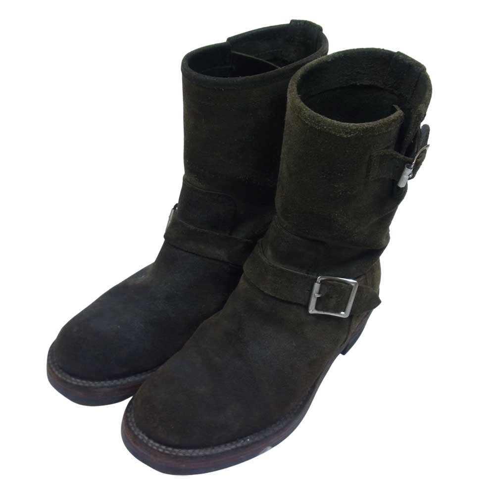 LOST CONTROL ロストコントロール ブーツ 957 SUEDE ENGINEER BOOTS