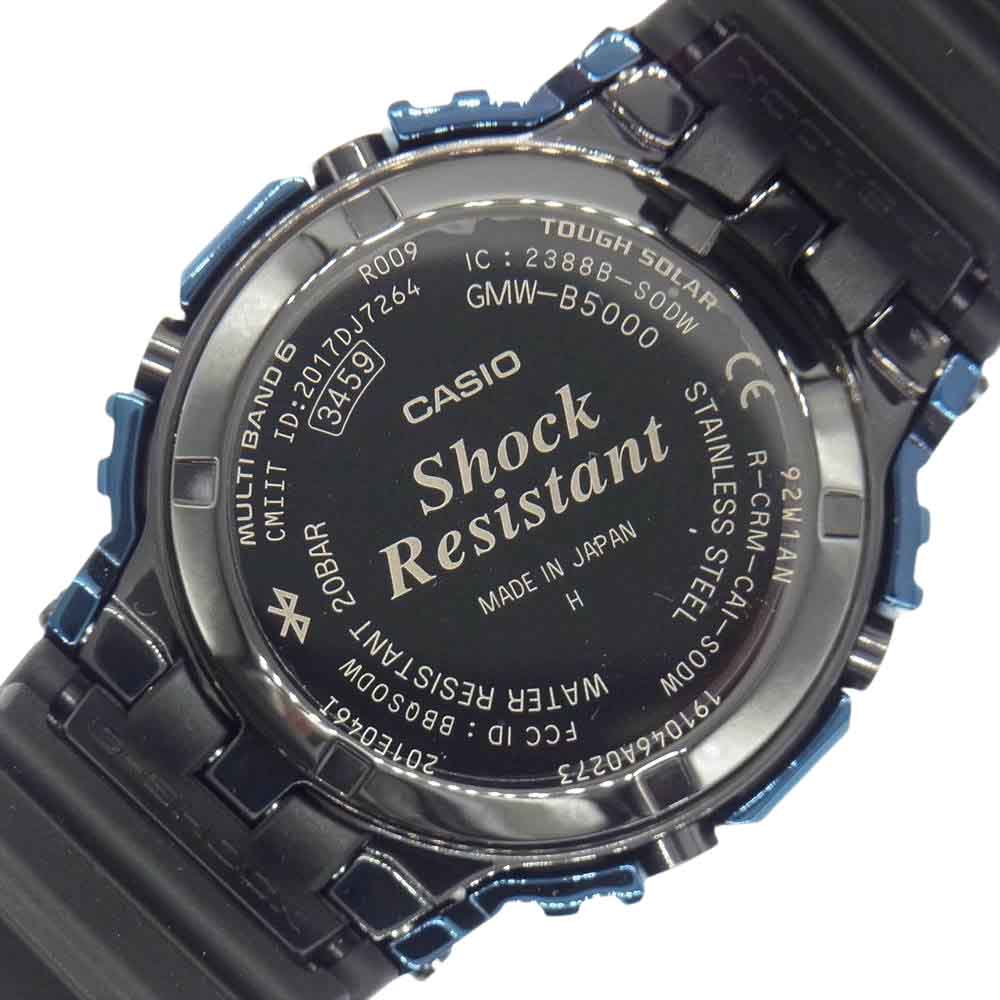 新商品通販 カシオ CASIO GMW-b5000g-2jf 美品 ソーラー GSHOCK