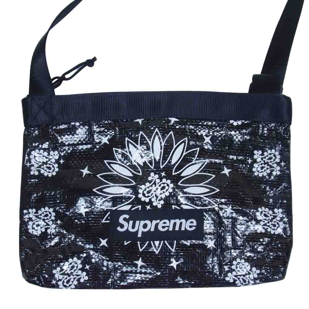 Supreme シュプリーム ウエストバッグ 21SS Bandana Tarp Side Bag