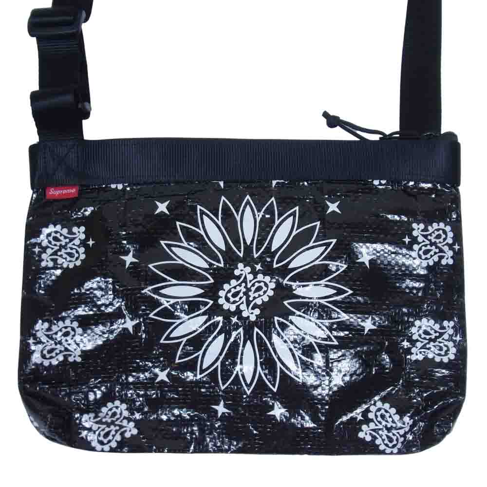 Supreme シュプリーム ウエストバッグ 21SS Bandana Tarp Side Bag