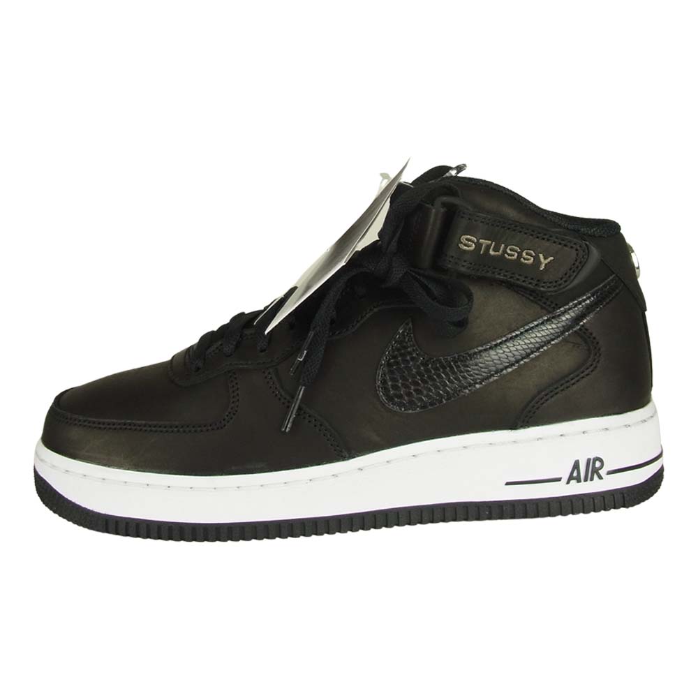 NIKE ナイキ スニーカー DJ7840-001 Stussy AIR FORCE 1 Mid