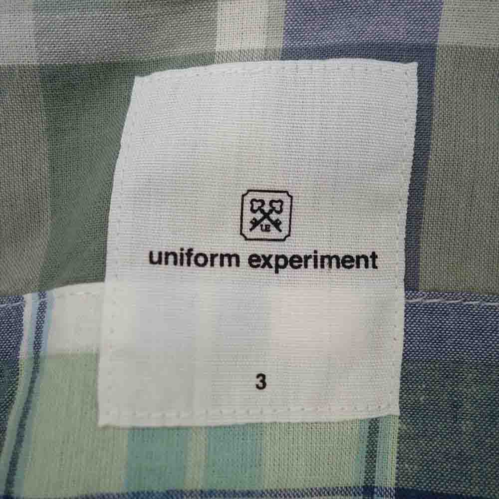 uniform experiment ユニフォームエクスペリメント 半袖シャツ 22SS UE