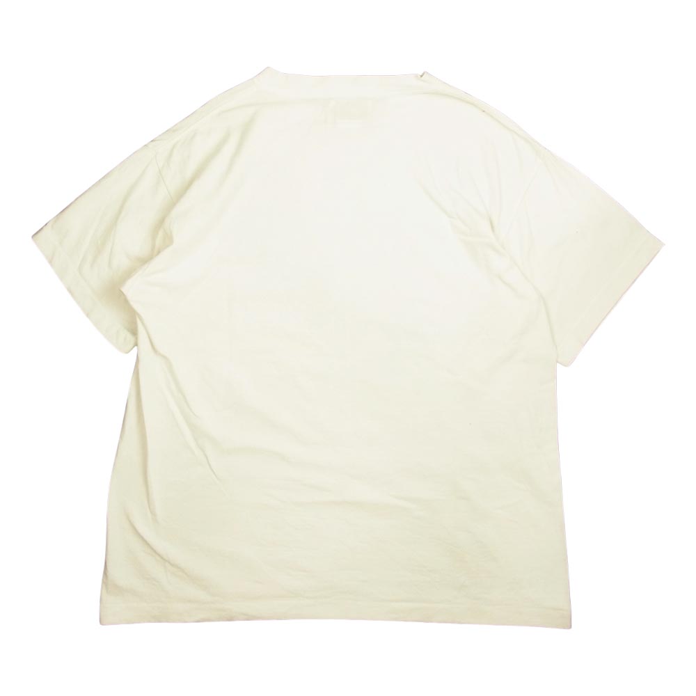 エモーショナリー アンアベイラブル EMOTIONALLY UNAVAILABLE Ｔシャツ SS HEART T WHT プリント Tシャツ  ホワイト系 XL