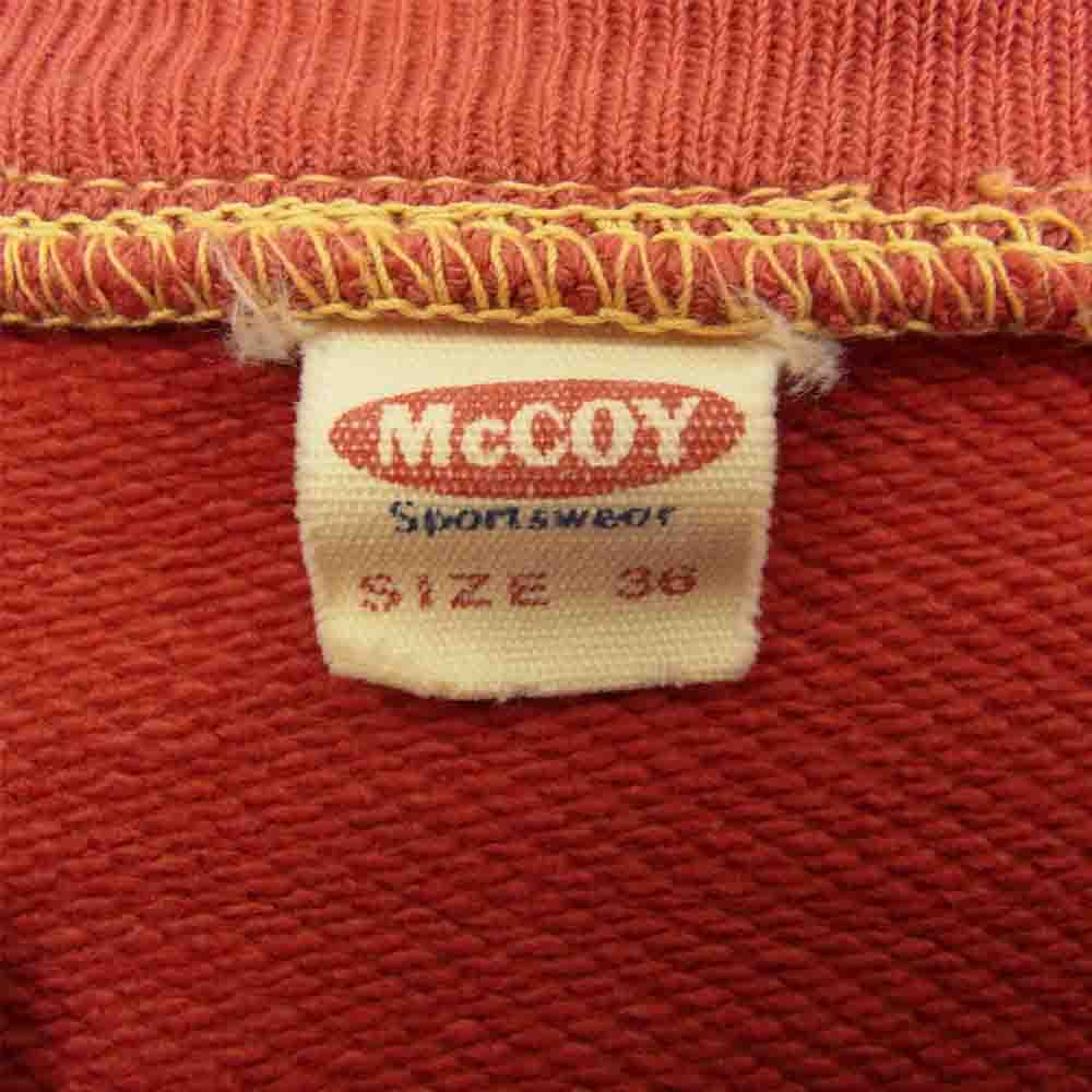 The REAL McCOY'S ザリアルマッコイズ スウェット McCOY Sportswear