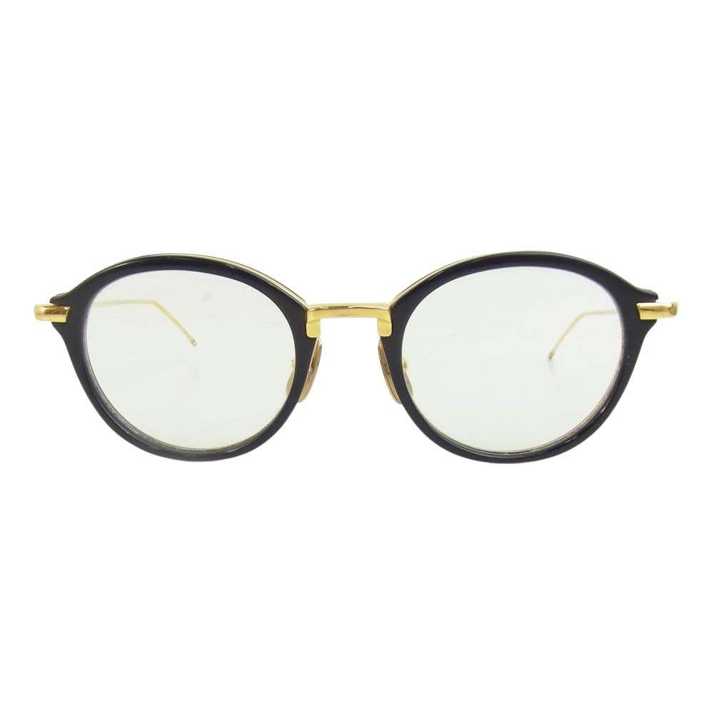 THOM BROWNE トムブラウン メガネ TBー011FーTー49 ボストンタイプ