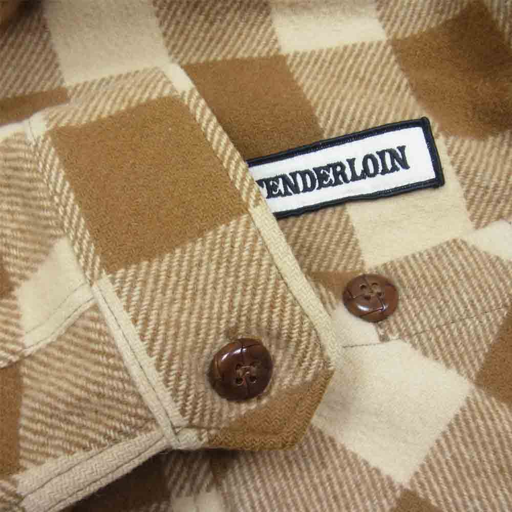 TENDERLOIN テンダーロイン ジャケット T-BUFFALO JKT ウール チェック バッファロー シャツ ジャケット ライト