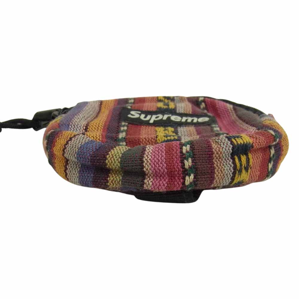 Supreme シュプリーム コインケース 20SS Woven Stripe Coin Pouch