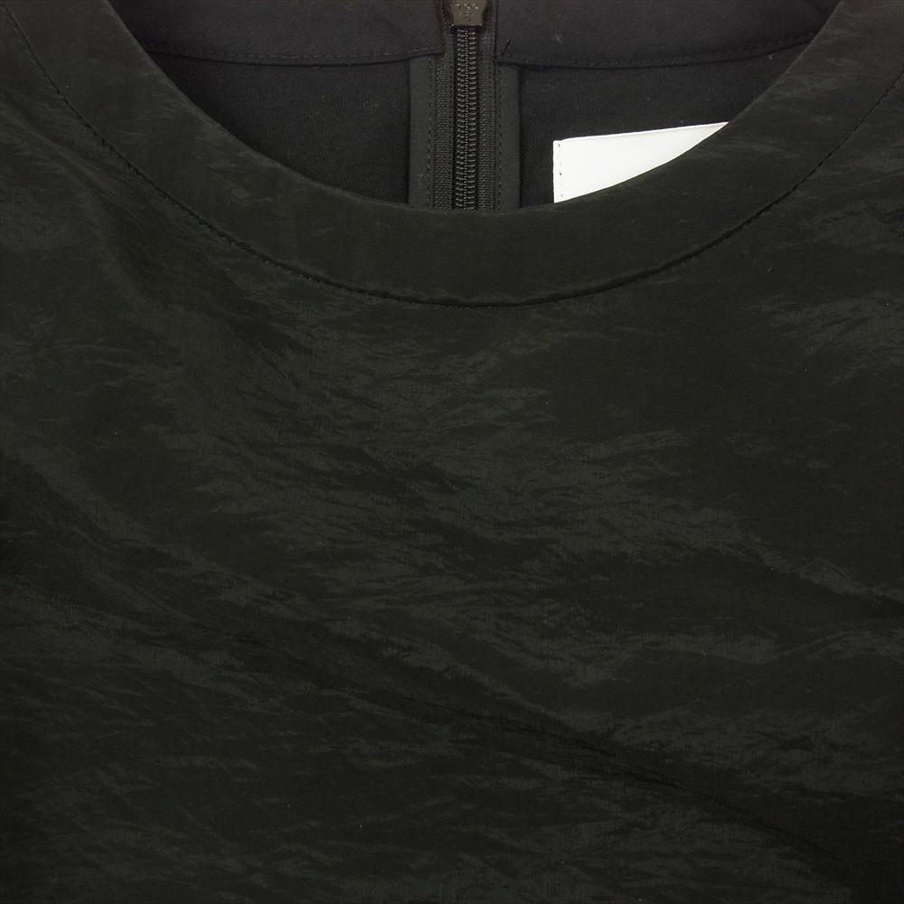 アキラナカ AKIRANAKA ワンピース AP2131-BK Layered Organza long sleeves dress ブラック系  2【新古品】【未使用】