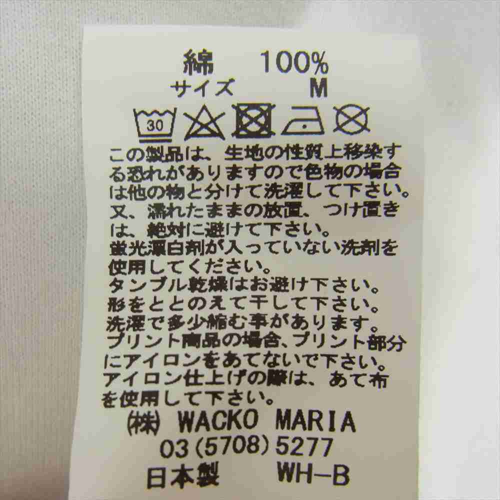 wacko maria ワコマリア Tシャツ XL 紙タグ付き-