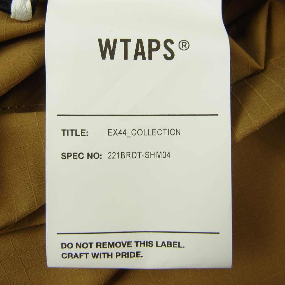 WTAPS ダブルタップス 長袖シャツ 22SS 221BRDT-SHM04 Smock L/S poly