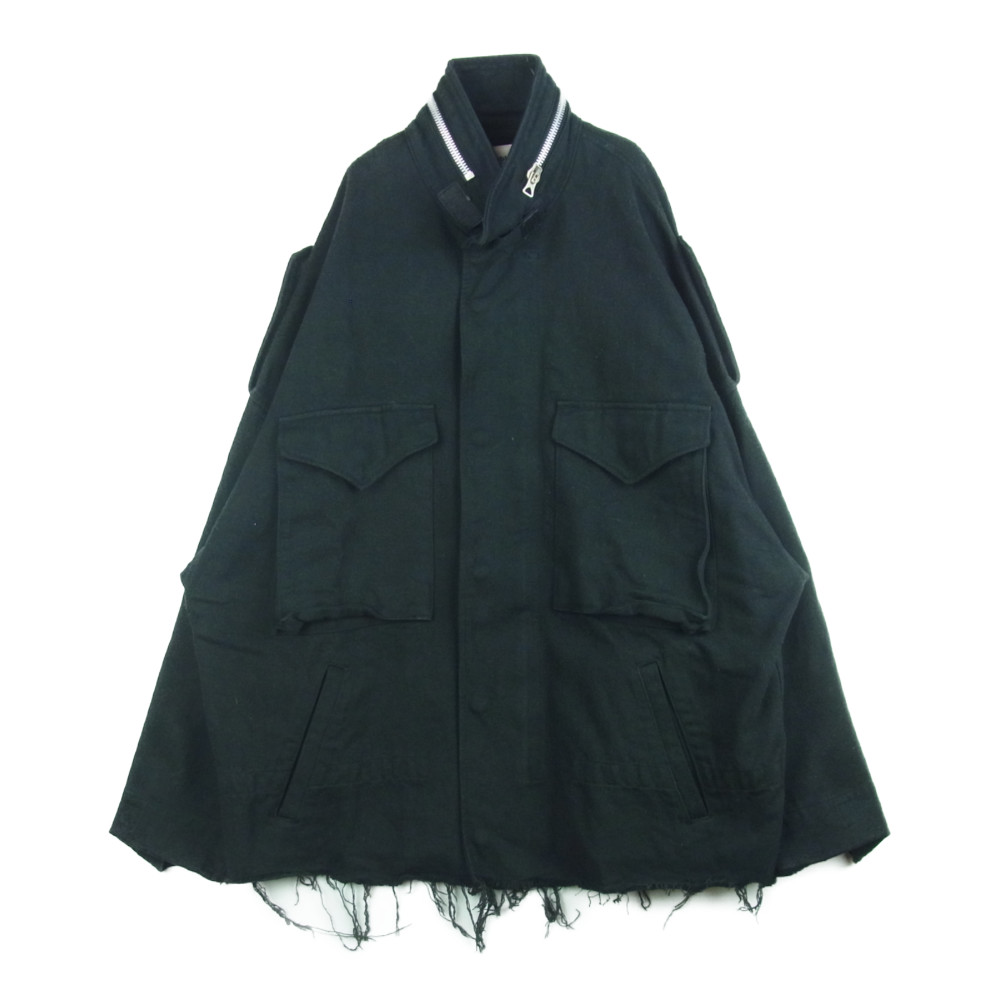 doublet SILK TWILL MILITARY BLOUSON