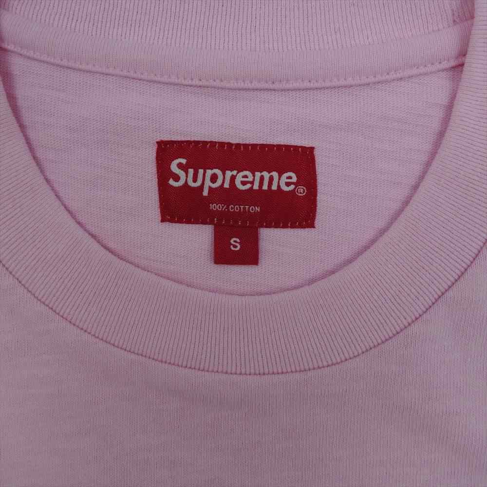 Supreme シュプリーム Ｔシャツ 19SS S/S POCKET TEE LIGHT PINK