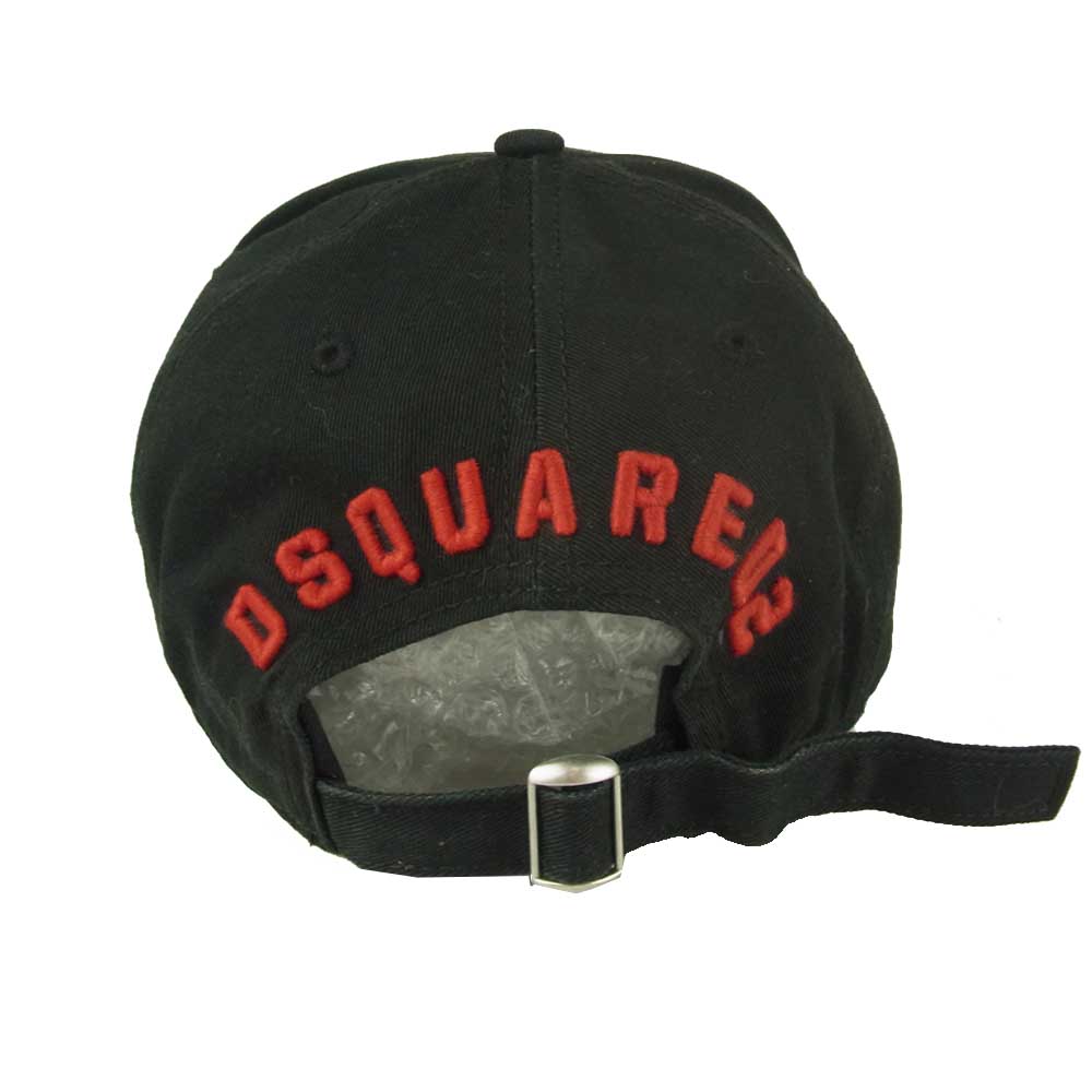 DSQUARED2 ディースクエアード 帽子 ICON アイコン 刺繍 キャップ 