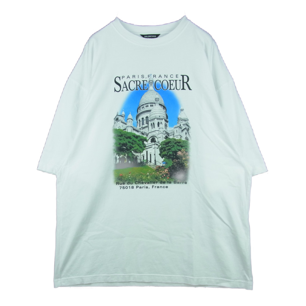 BALENCIAGA バレンシアガ 半袖Ｔシャツ 21SS 641614 TJVH6 Sacre Coeur