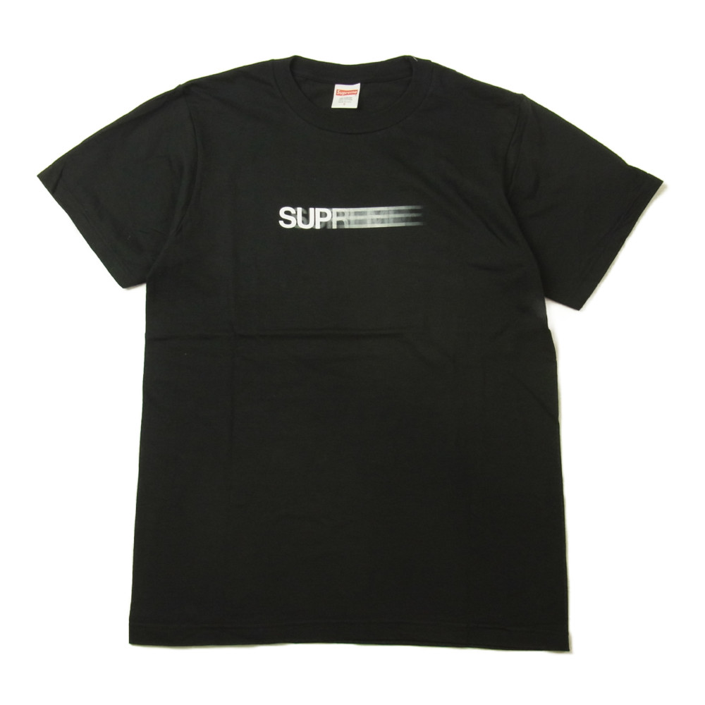 Supreme シュプリーム Tシャツ 20SS Motion Logo Tee モーション ロゴ Tシャツ ブラック系 S【極上美品