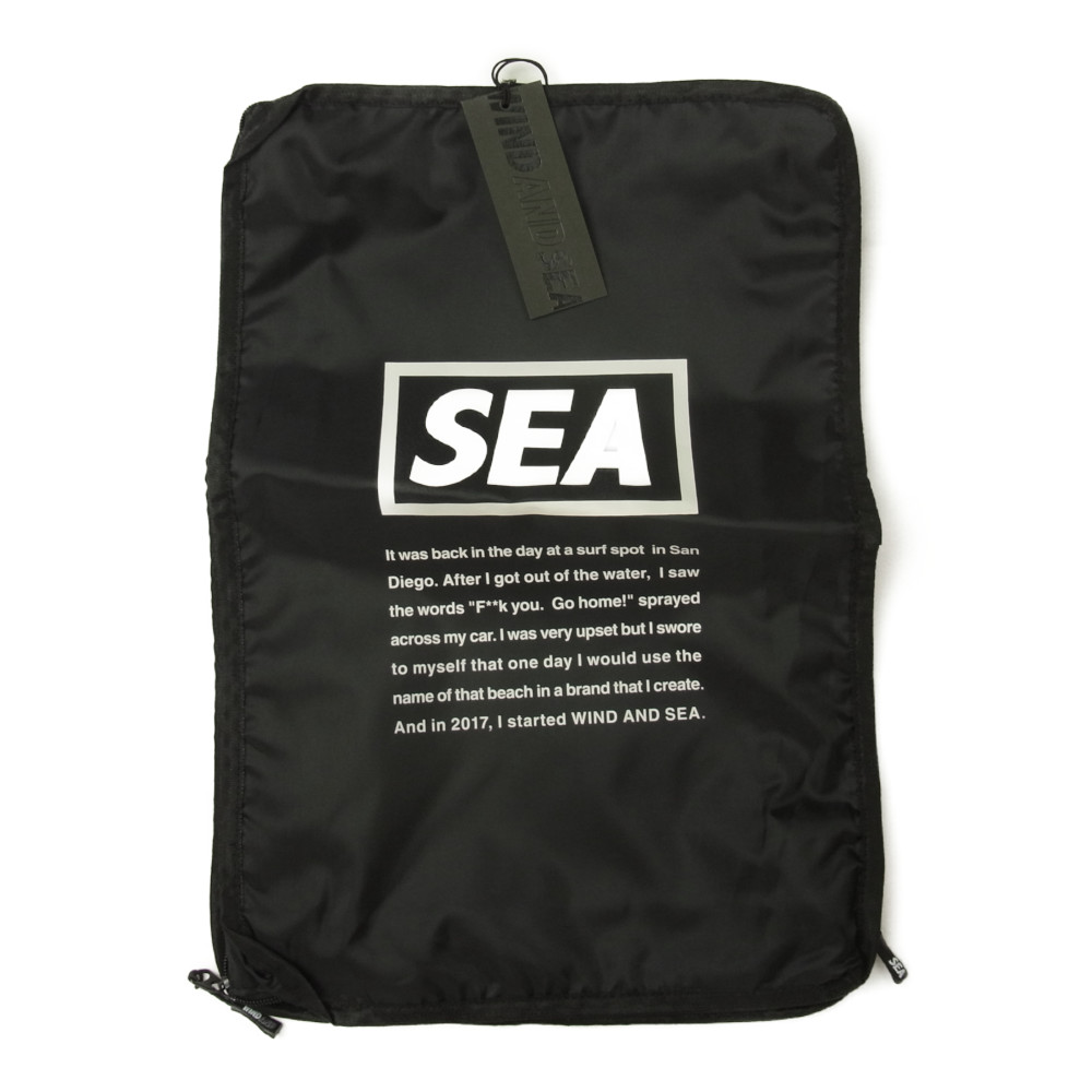 TRAVEL POUCH large wind and sea トラベル ポーチ-