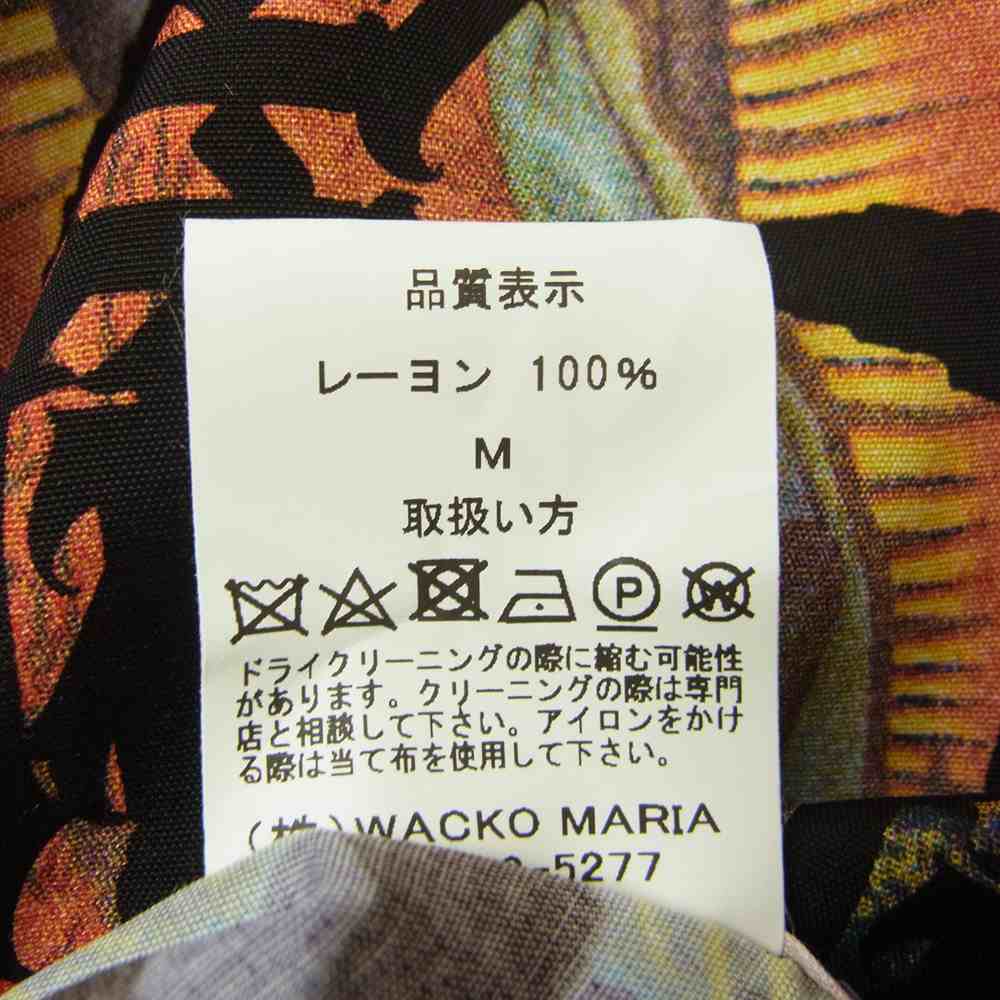 WACKO MARIA ワコマリア 半袖シャツ 21SS NMD-WM-HI02-B BUDSPOOL