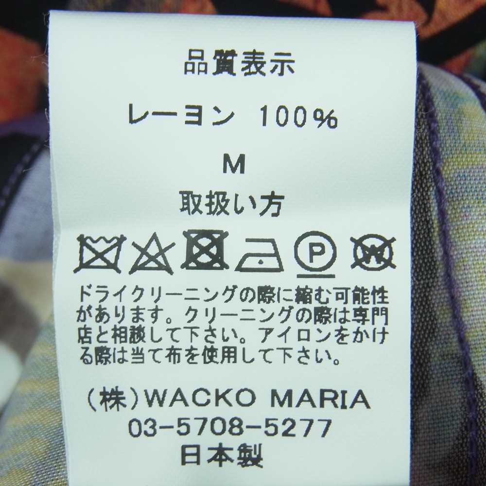 WACKO MARIA ワコマリア 半袖シャツ 21SS NMD-WM-HI02-B BUDSPOOL