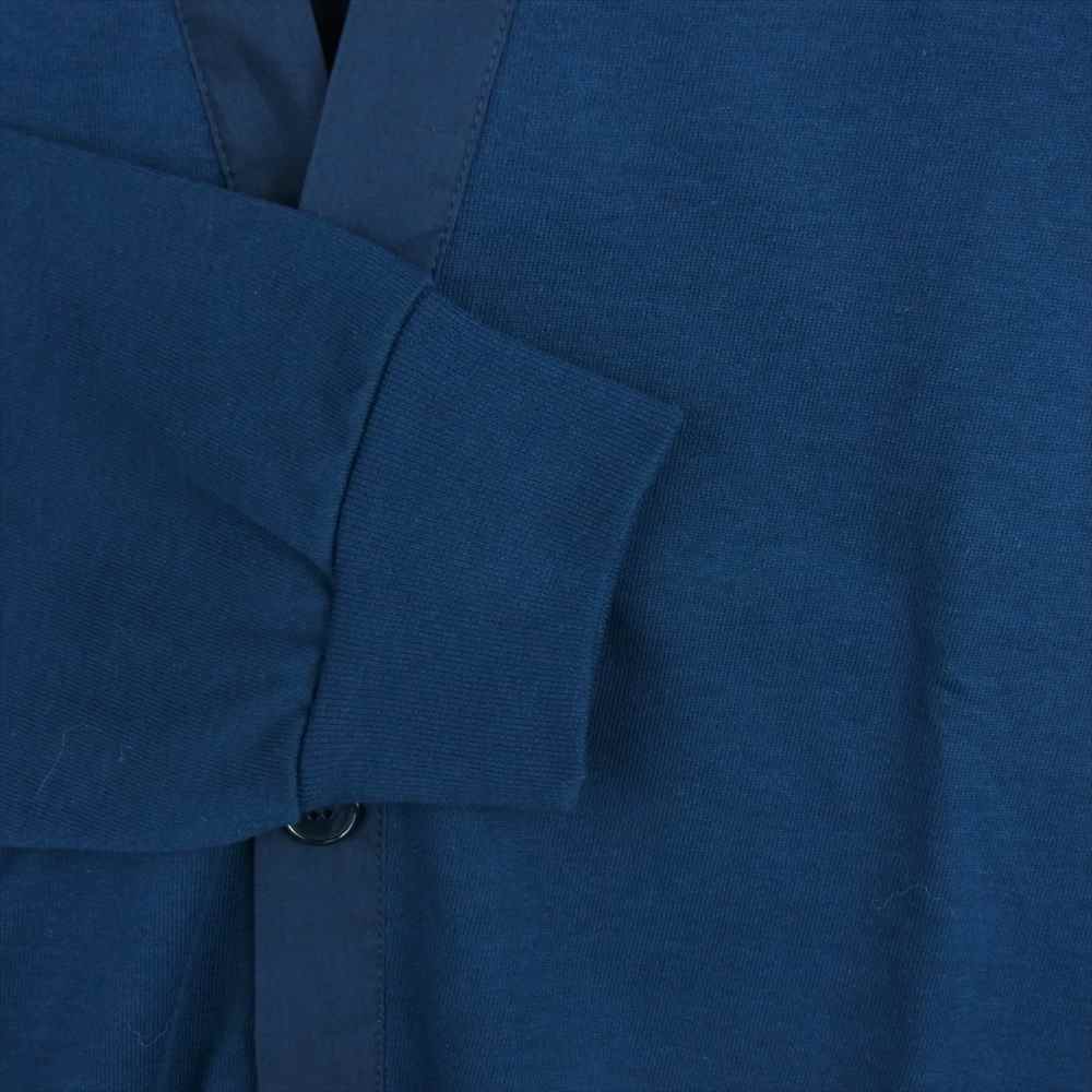 クオン KUON 112CS021901 BORO Patched Cardigan ボロ エルボーパッチ カーディガン ネイビー系 M【新古品】【未使用】