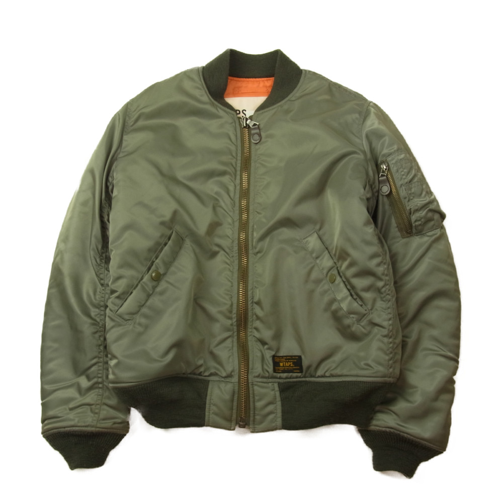 WTAPS ダブルタップス ジャケット 14AW 142GWDT-JKM04 MA-1 フライト