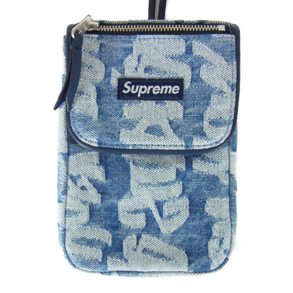 Supreme シュプリーム その他バッグ 22SS Fat Tip Jacquard Denim Neck