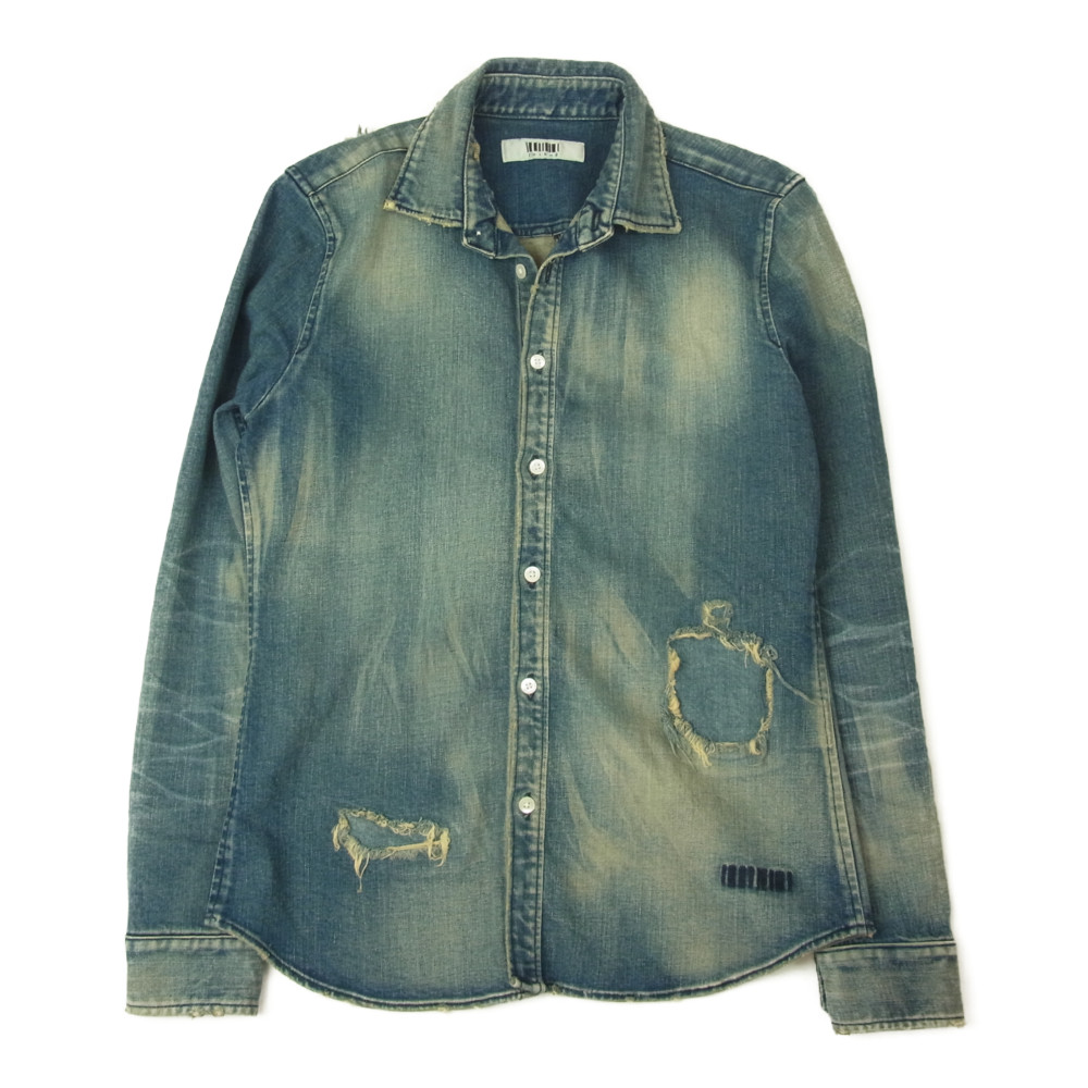 フィルコッド felkod その他トップス F20S340 Damage Denim Shirts