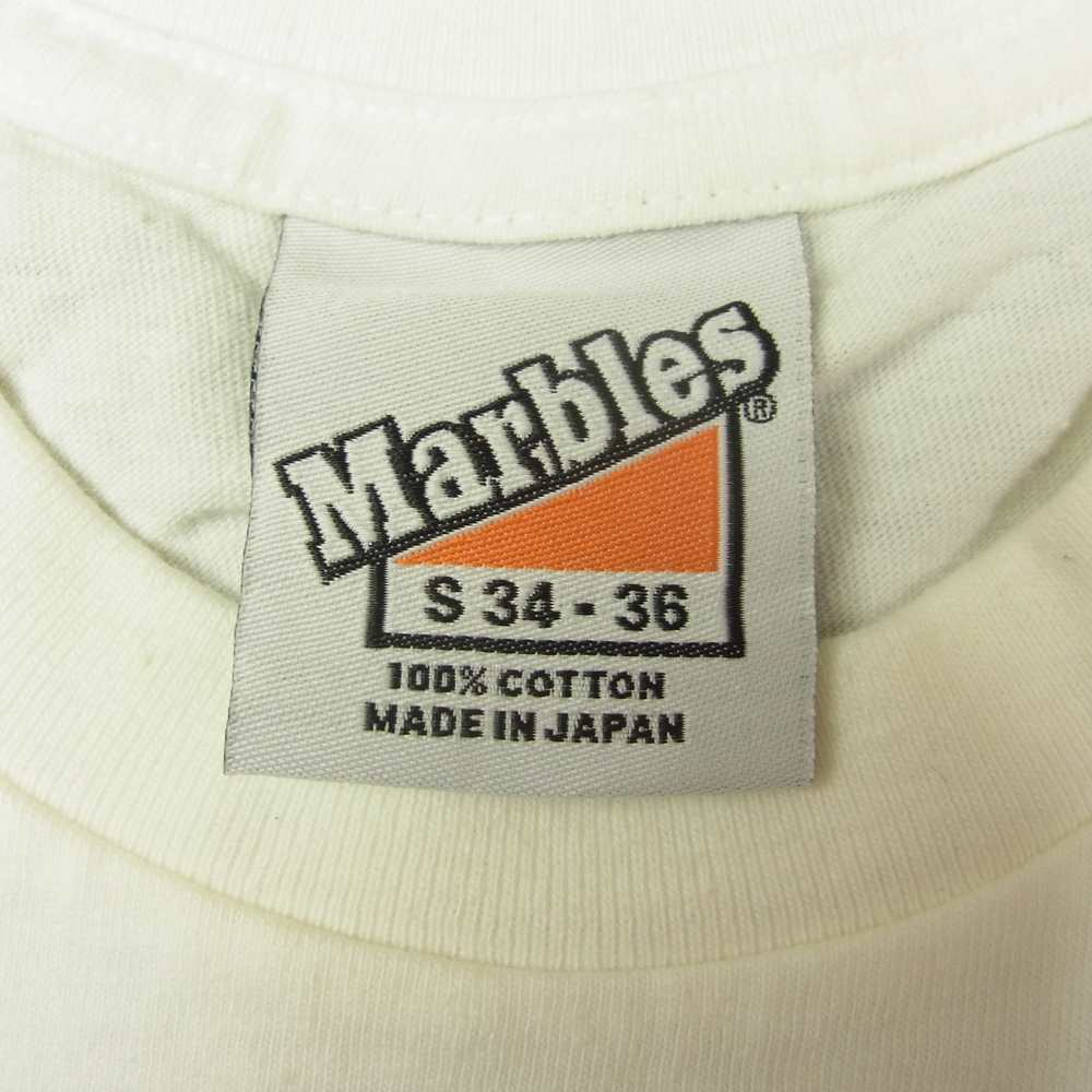 マーブルズ MARBLES Ｔシャツ TOKYO プリント Tシャツ ホワイト