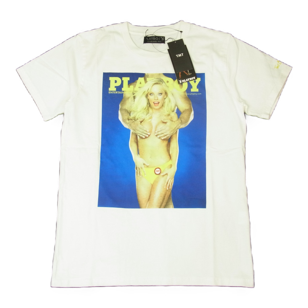 TMT ティーエムティー Ｔシャツ TCS-F14PB05 × PLAYBOY プレイボーイ