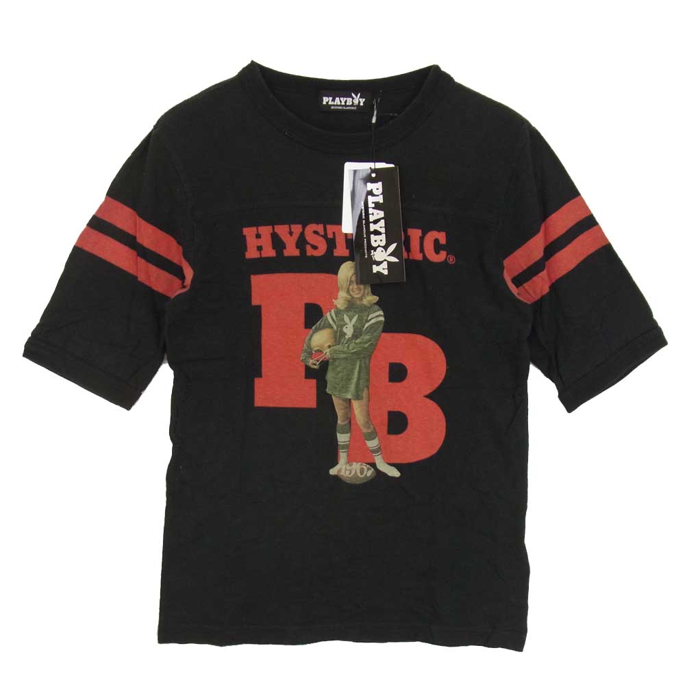 HYSTERIC GLAMOUR×PLAYBOY コラボ Tシャツ 赤 人物