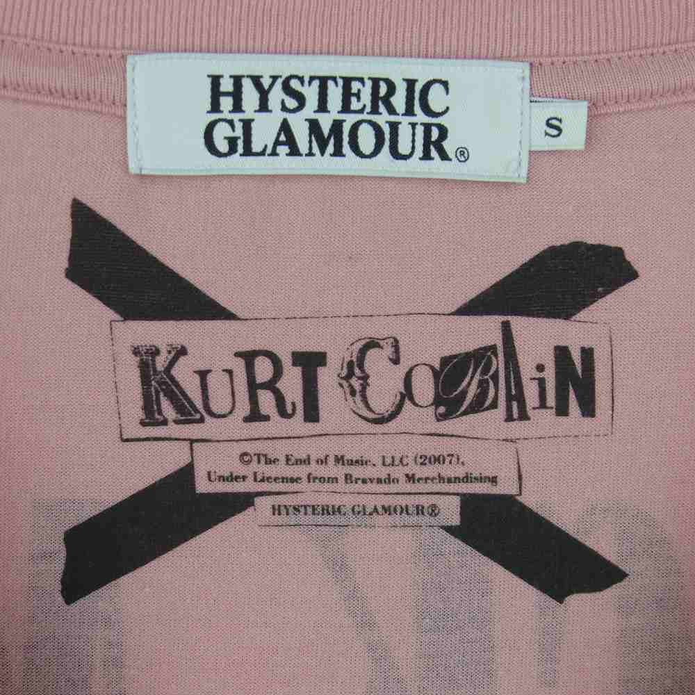 HYSTERIC GLAMOUR ヒステリックグラマー 半袖Ｔシャツ 4CT-5191 KURT