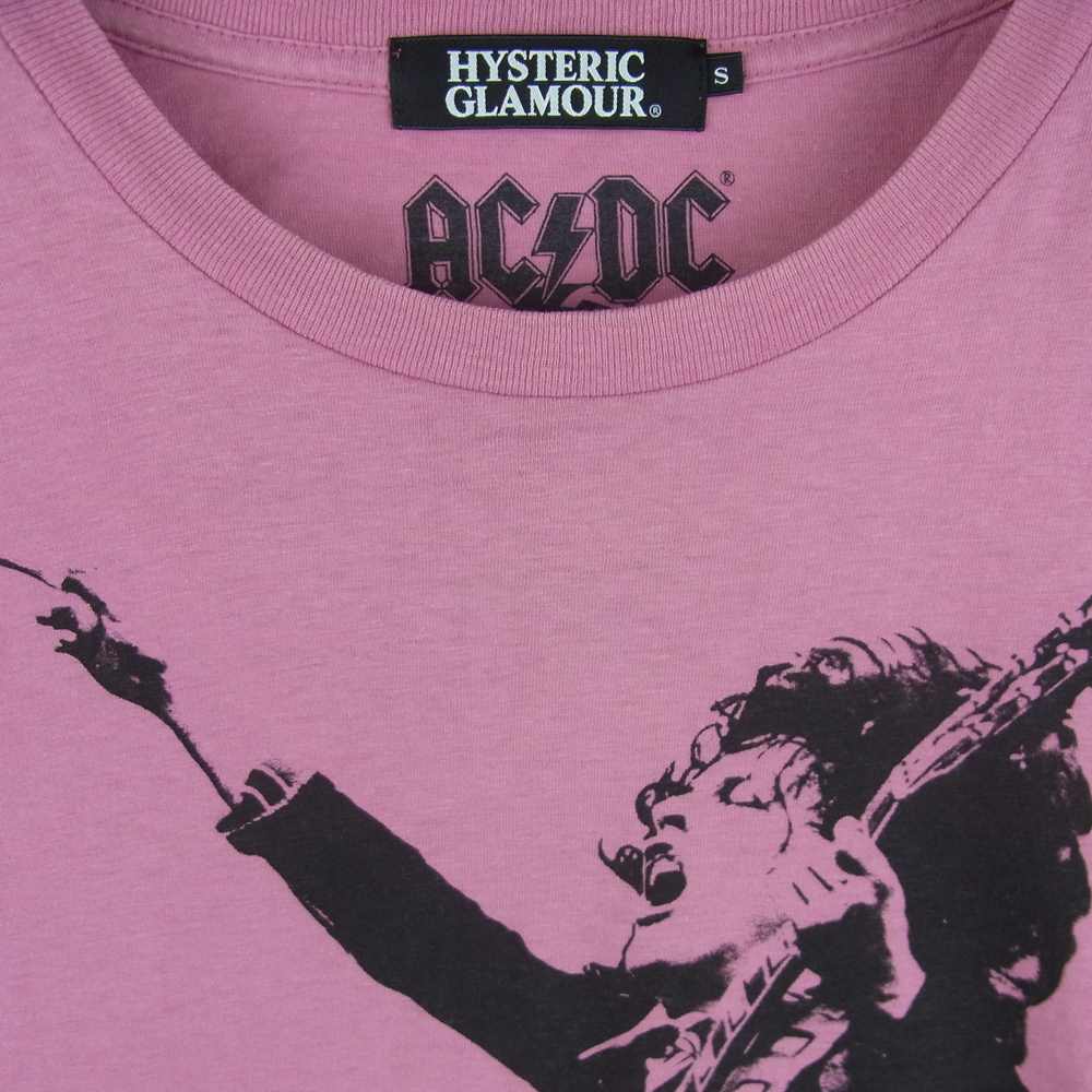 HYSTERIC GLAMOUR ヒステリックグラマー 半袖Ｔシャツ 0201CT12 AC/DC