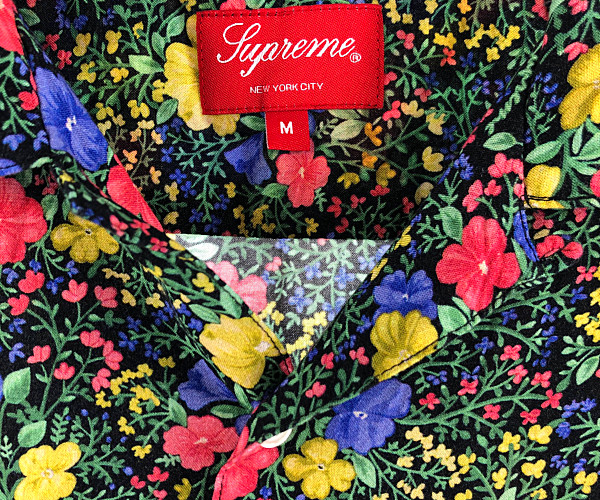 Supreme シュプリーム 半袖シャツ 19SS Floral Rayon S/S Shirt