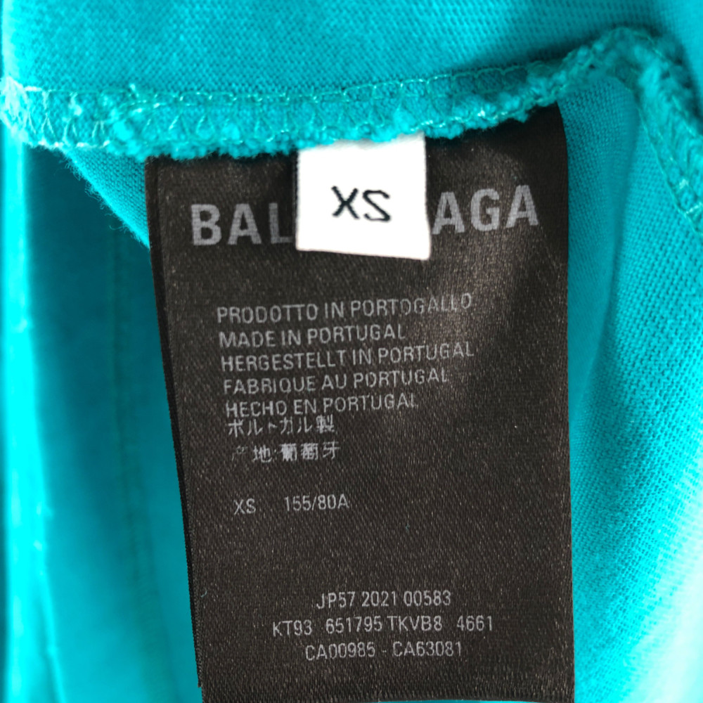 BALENCIAGA バレンシアガ Ｔシャツ 21SS 651795 TKVB8 国内正規品 Caps