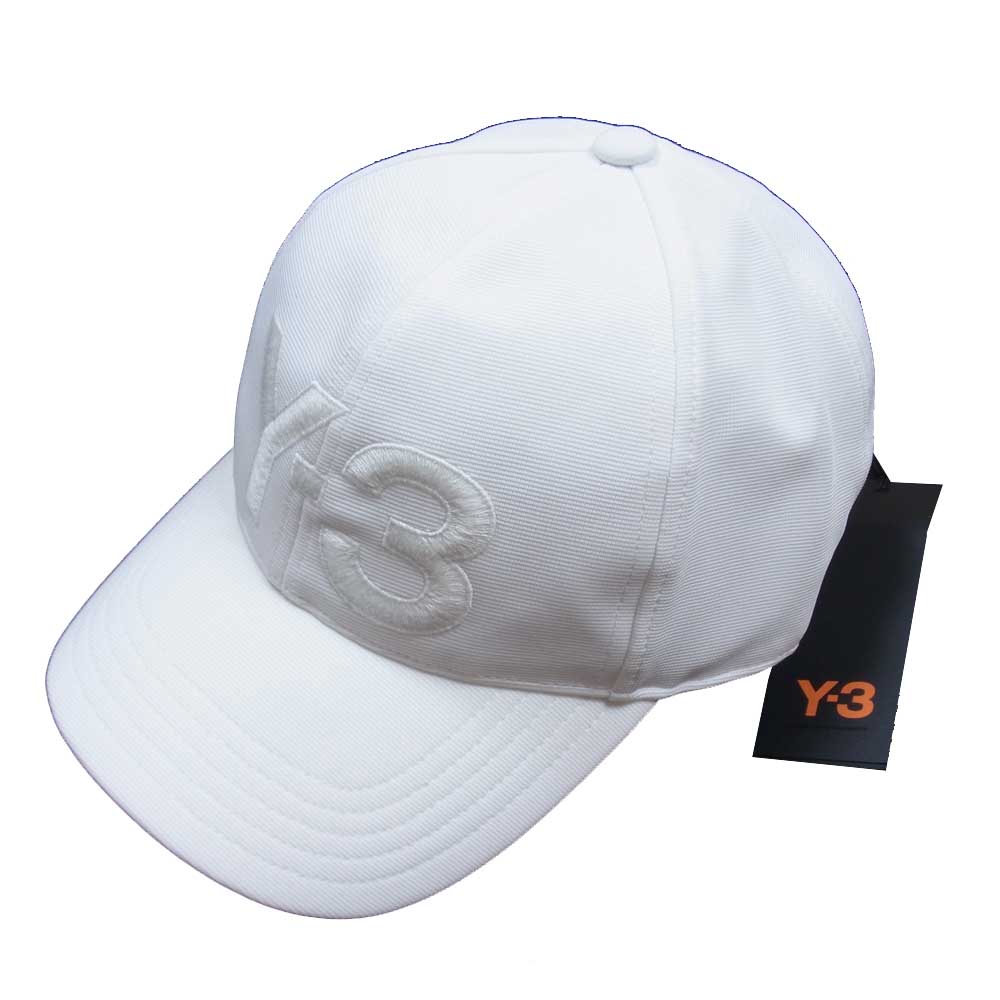 Yohji Yamamoto ヨウジヤマモト 帽子 Y-3 ワイスリー DY9345 LOGO CAP