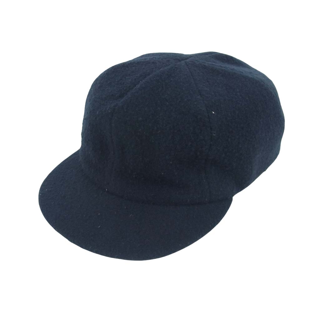 COMOLI コモリ 帽子 16AW J03-07005 NAPPING WOOL CAP ナッピング ウール キャップ 帽子 ダークネイビー系