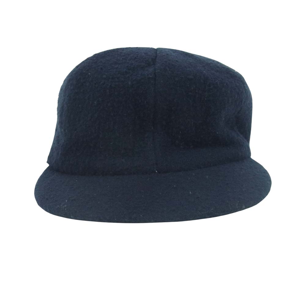 COMOLI コモリ 帽子 16AW J03-07005 NAPPING WOOL CAP ナッピング ウール キャップ 帽子 ダークネイビー系