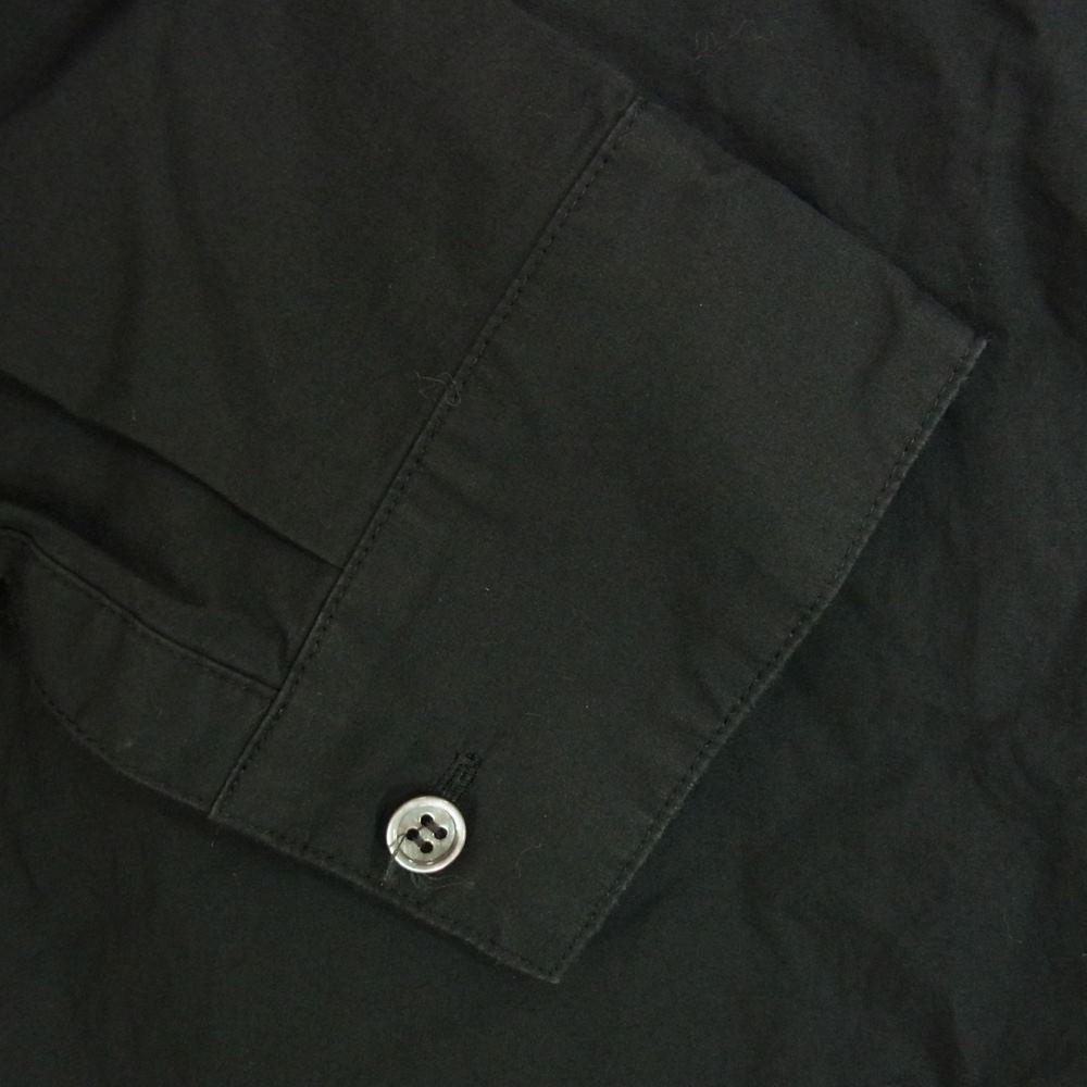 ATTACHMENT アタッチメント AS51-273 40/ ダンプ モンクシャツ 作務衣 シャツ ブラック系 3約57cm袖丈
