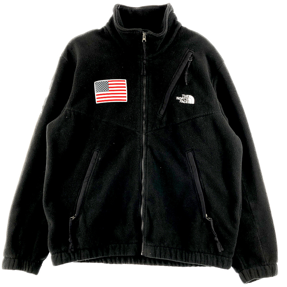 Supreme シュプリーム ジャケット 17SS NL01703I × THE NORTH FACE ノースフェイス TRANS  ANTARCTICA EXPEDITION FLEECE トランス アンタークティカ エクスペディション フリース ジャケット ブラック系 XL