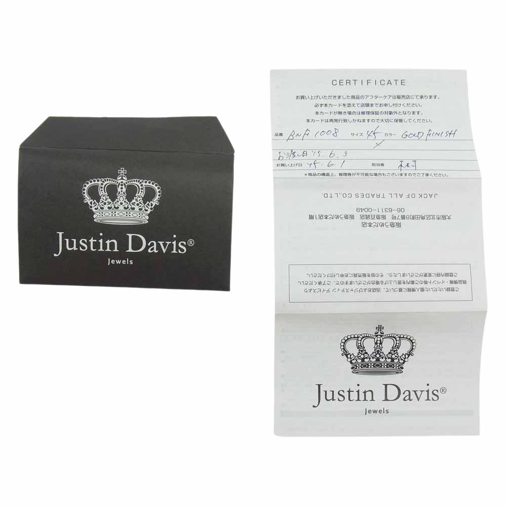 Justin Davis ジャスティンデイビス ネックレス BNF1008 購入証明書