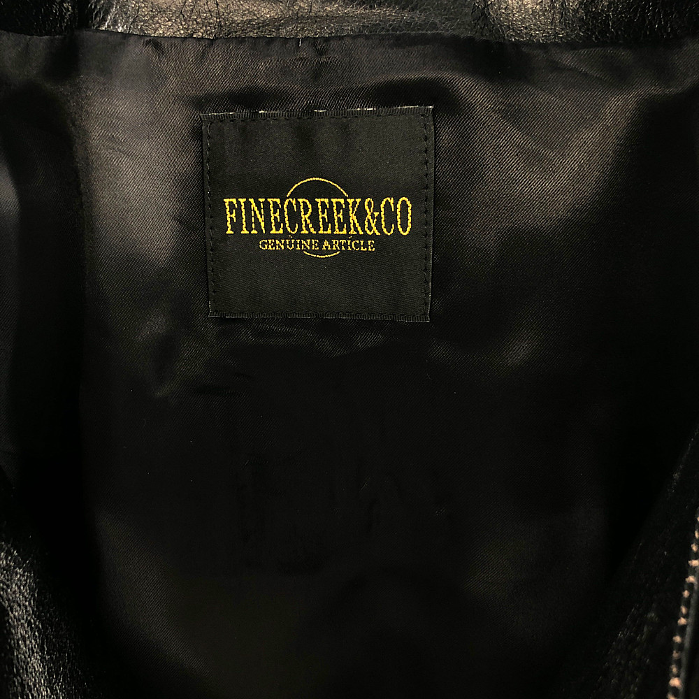 ファインクリーク アンド コー FINE CREEK & Co レザージャケット ACJK016 Ekins Heavy Weight イー
