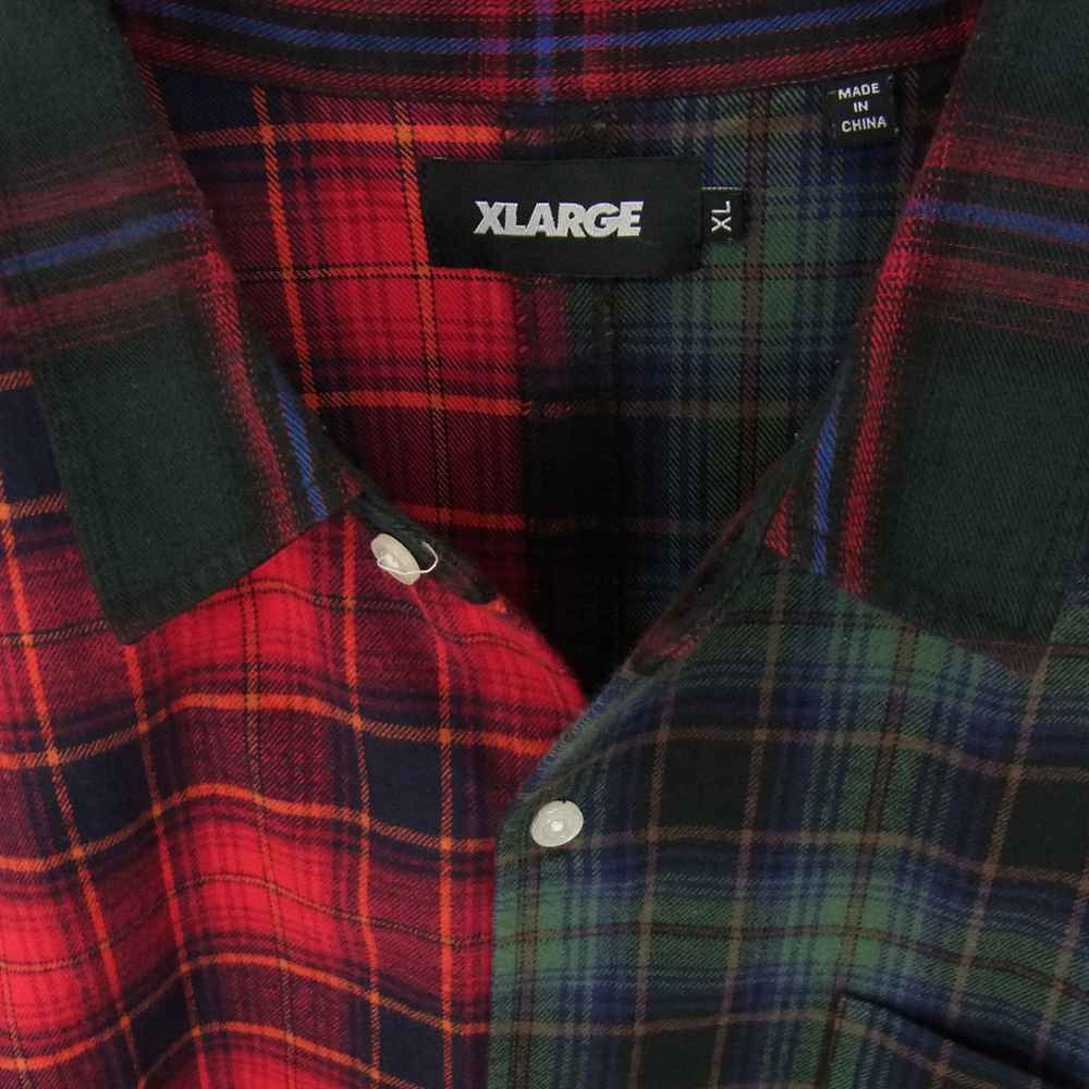 XLARGE エクストララージ チェックシャツ