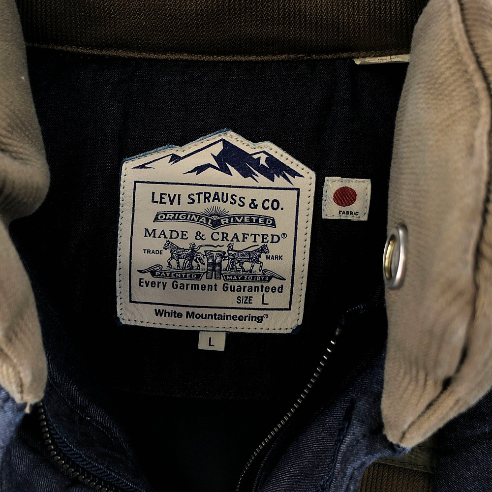 未使用 White Mountaineering×LEVI’S ダウンジャケット