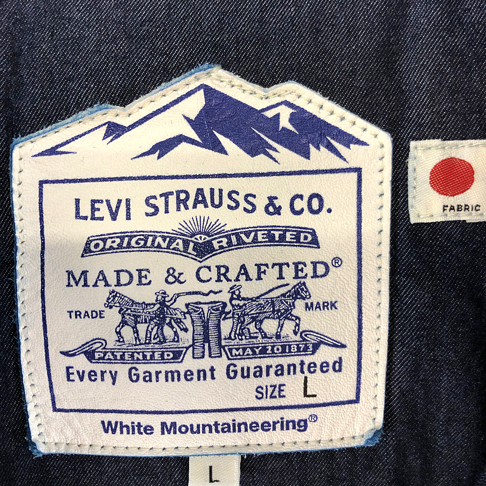 未使用 White Mountaineering×LEVI’S ダウンジャケット