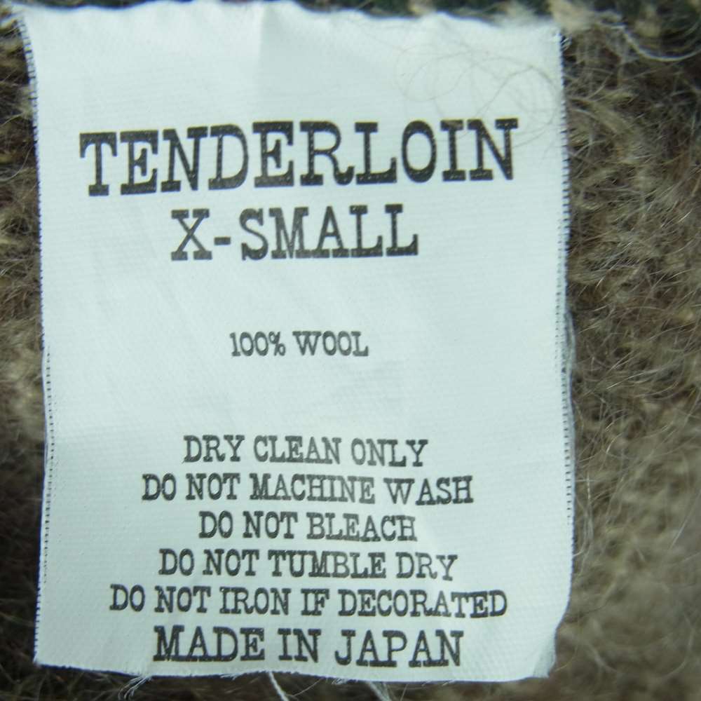 TENDERLOIN テンダーロイン カーディガン T-MOHAIR CARDIGAN モヘア