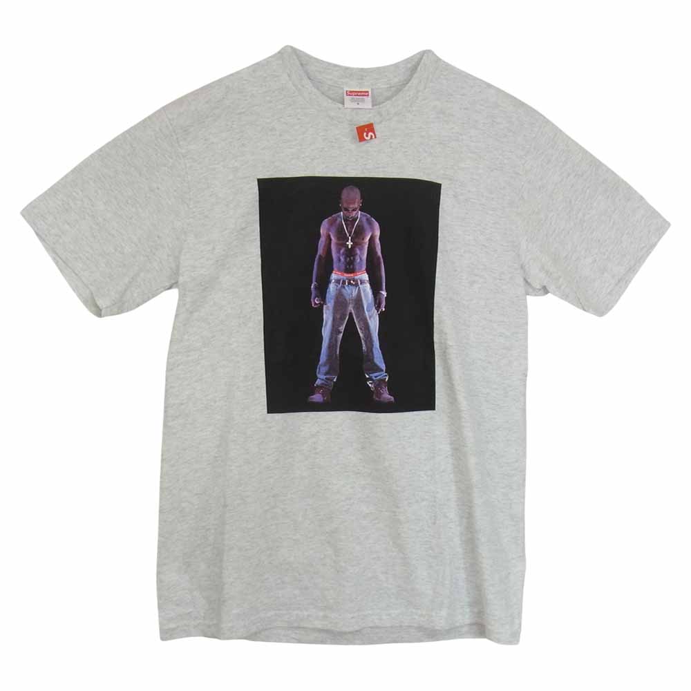 【新品未開封】Supreme Tシャツ 2pac Mサイズ グレー　シュプリームステューシー