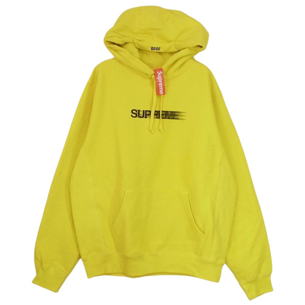 Supreme シュプリーム パーカー 20SS Motion Logo Hooded Sweatshirt