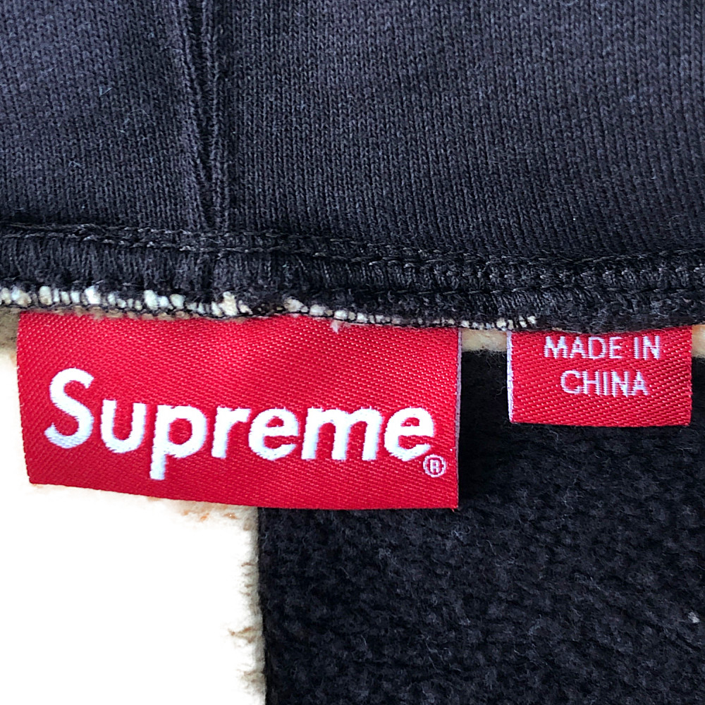 濃いピンク系統 Supreme シュプリーム パーカー Reverse Patchwork Zip