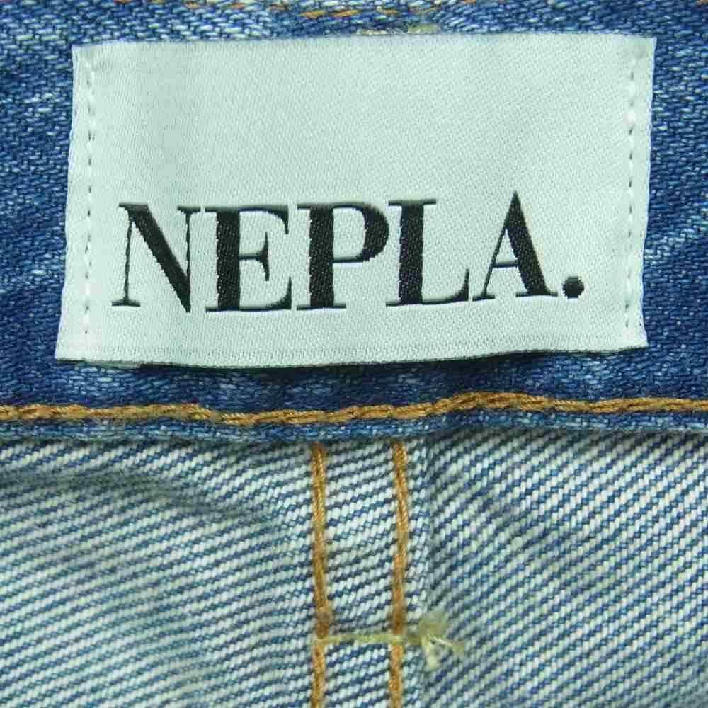 ネプラ NEPLA. デニムパンツ WIDE BOTANICAL JEANS ワイド ボタニカル