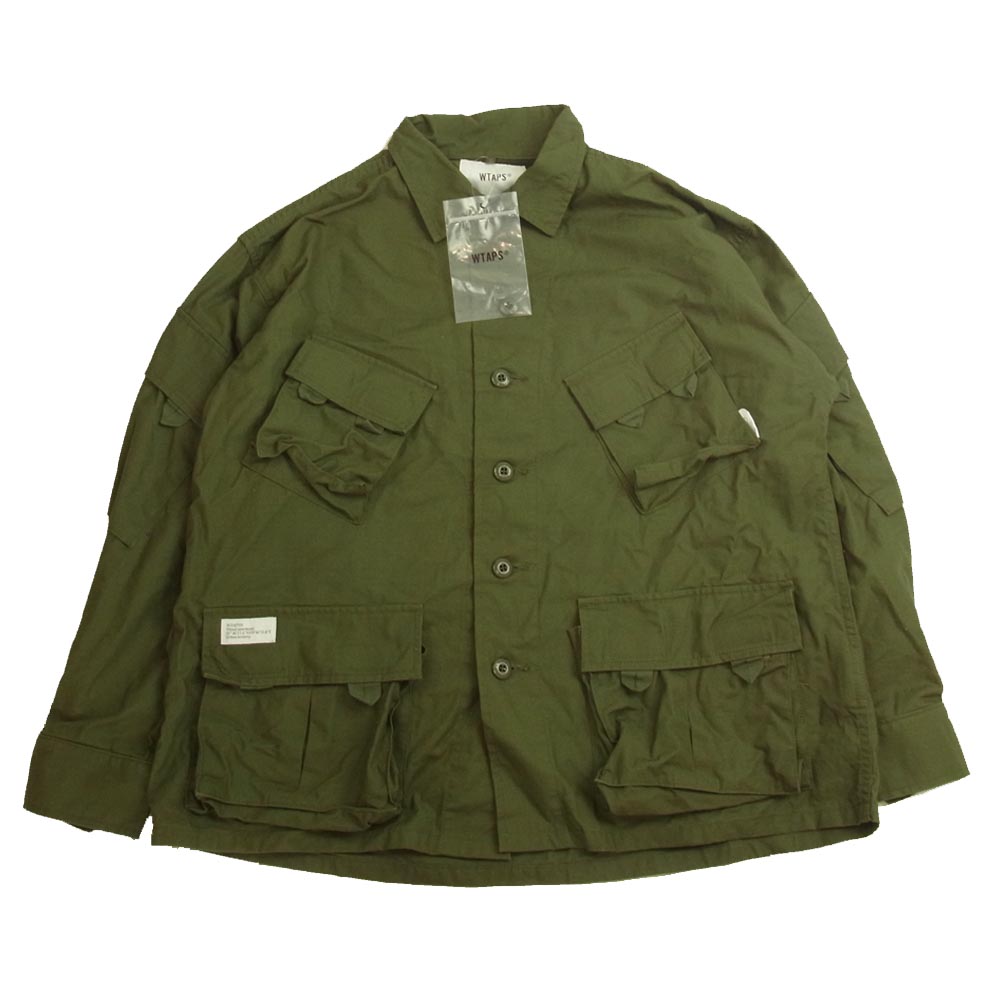 WTAPS ダブルタップス 長袖シャツ 21AW 212BRDT-SHM03 MODULAR LS