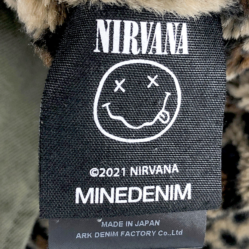 MINEDENIM マインデニム ミリタリージャケット Nirvana NEVERMIND N-3B